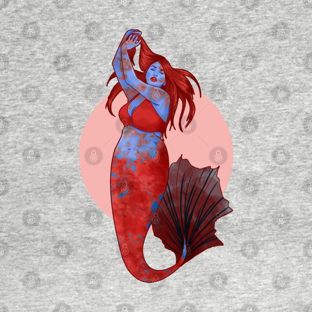 mermaid by ohnoballoons